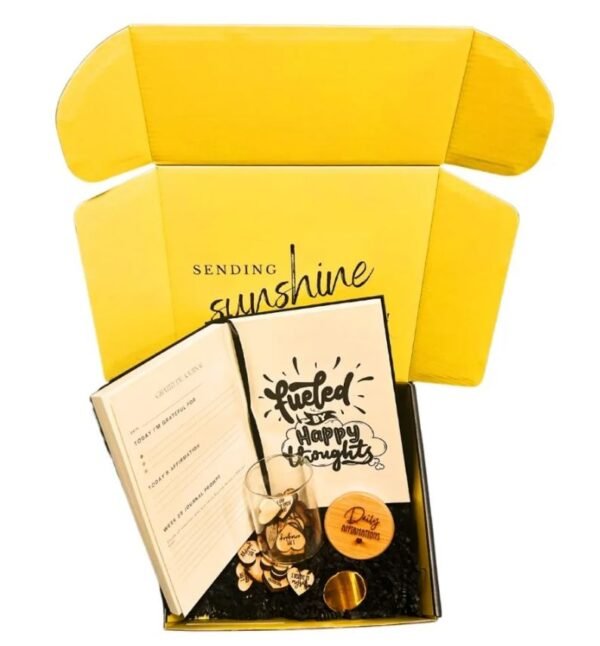 Golden Amber Sunshine Box