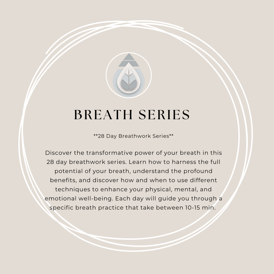 Breath series- simple daily practices for better health